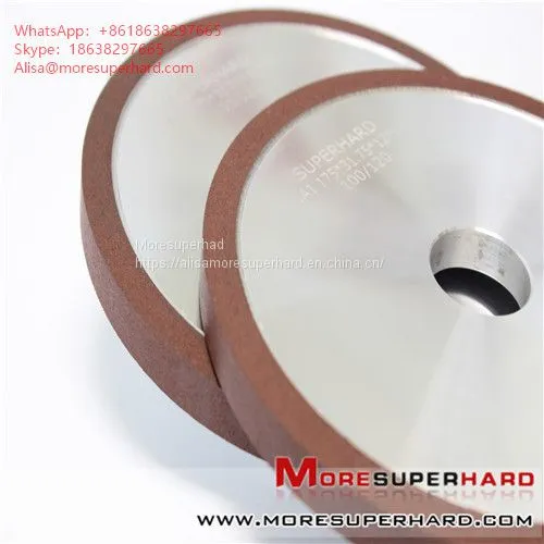 Resin CBN Grinding Wheel Processing High - Speed Steel Tools Alisa@moresuperhard.com photo-4