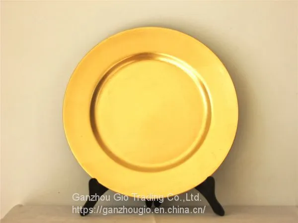 Plastic Charger Plate,christmas Decoration Plate Charger Plate Made in China YF-60015 photo-3