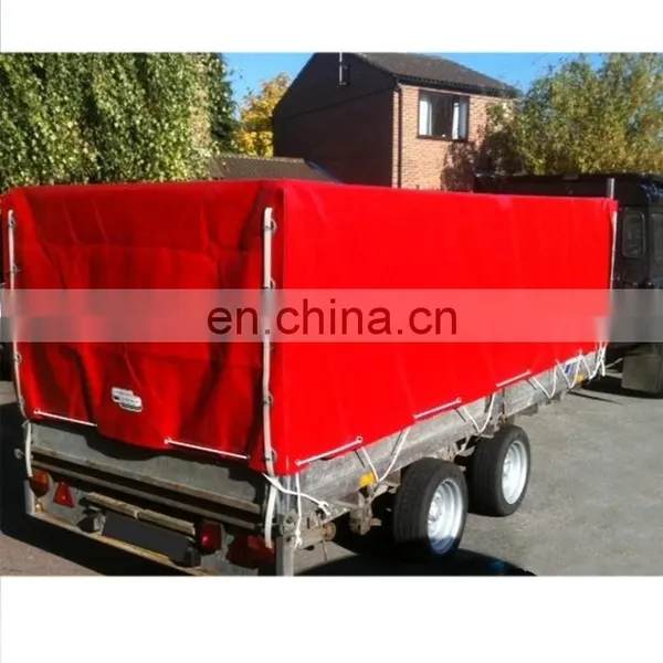 Waterproof Pvc Vinyl Fabric Cargo Trailer Cover Factory photo-2