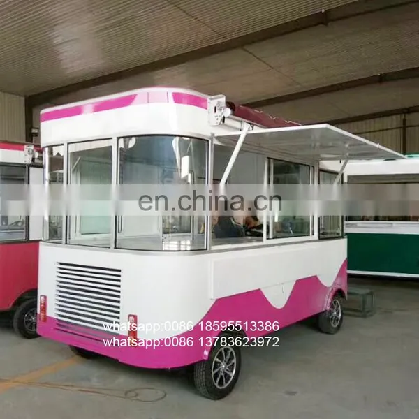 Electric Mobile Food Cart/kiosk/truck/ Ice Cream Cart photo-6