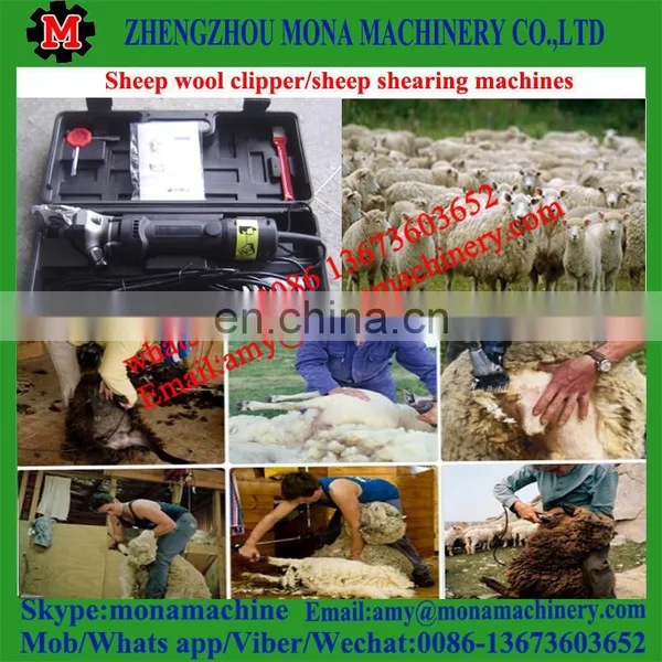 Low Energy Consumption Long Service Time Electric Sheep Wool Clipper/wood Shear Machine photo-6
