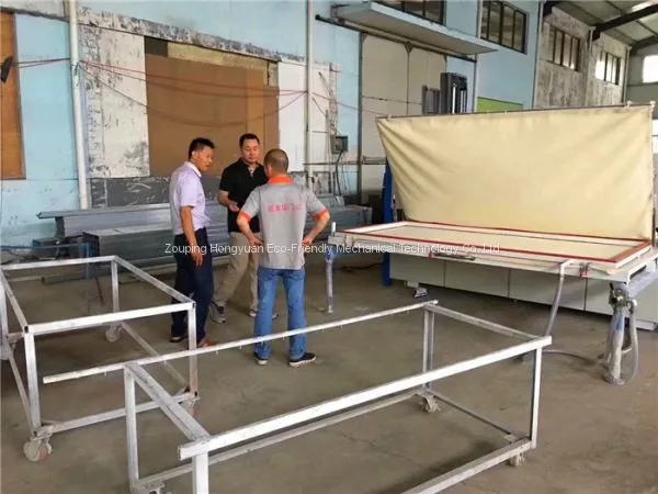 Wood Grain Heat Transfer Machine for Steel Door, Anti-fire Door photo-3