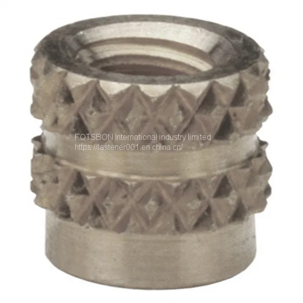 ITC-080/256/440/632/832 Brass Insert Nut Knukles Nuts Insertos Knurling Copper Rivnut Threaded Rivet Ecrou Cejilla Inserti PEM Standard photo-2