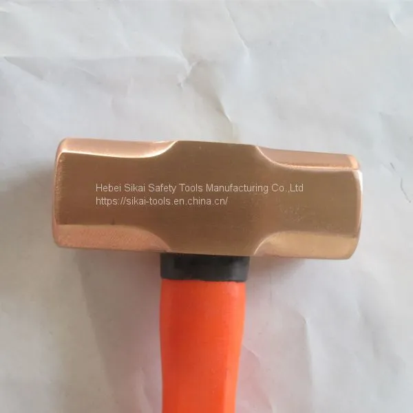 Copper Hammer Sledge Hammer With Fiberglass Handle Anti Spark Hand Tools photo-3