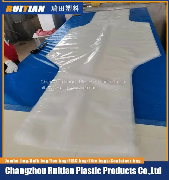Bottleneck Type FIBC PE Inner Liner Bag/Dimension and Thickness Customized PE Inner Liner Bag photo-3