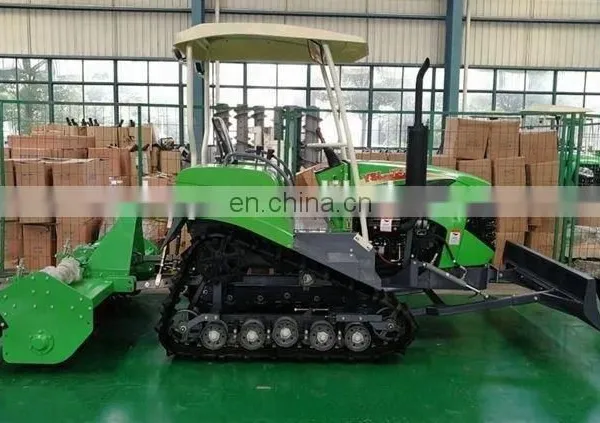 Agricultural Farm Equipment Small Crawler Tractor Rubber Track Tractors for Sale photo-6