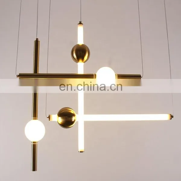 Zhongshan Post Modern Design Decorative LED Hanging Chandelier Pendant Light for Hotel photo-3