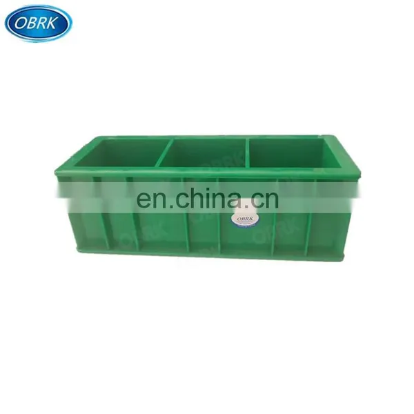 High Quality Plastics Concrete Test 100mm Cube Mould photo-2