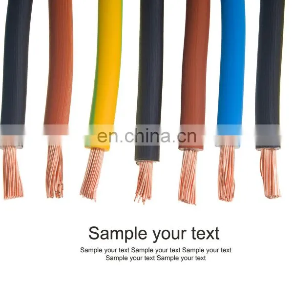 Best Price PVC Cover Stranded /Flex Copper Ininsulated Electric Conductor for Home photo-6