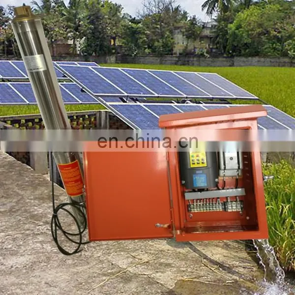 3SK1.5/20-0.55 Solar Powered Water Pump Polyethylene Water Tank photo-4