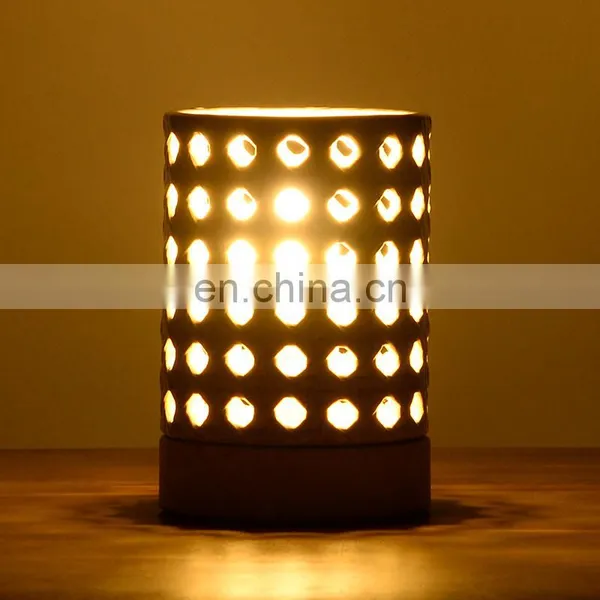 Nordic Home Decoration Ceramic LED Desk Lamp for Indoor Room photo-3
