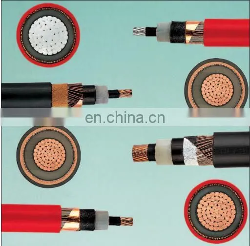 High Voltage 20KV Grounding Electric Power Cable for Africa photo-3