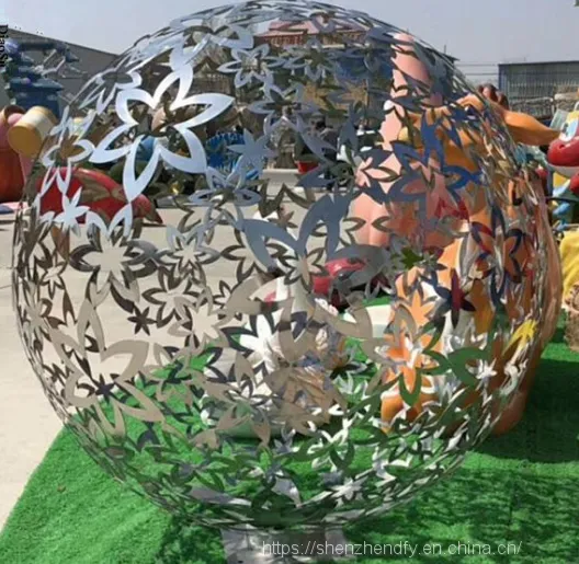 1000mmStainlesssteelluminousball photo-3
