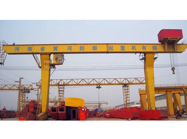 MJ 60t Track Container Gantry Crane photo-5