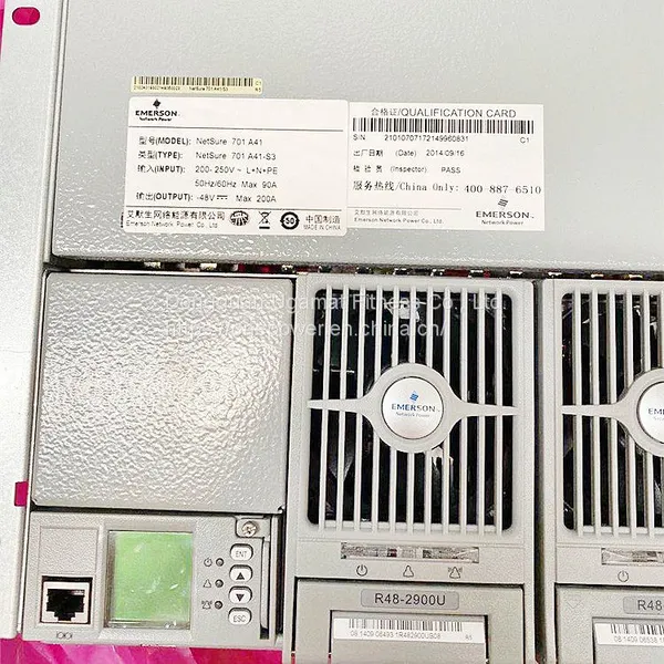 Original Emerson DC 48V Embedded Network Power System Netsure701 A41-S3 photo-3