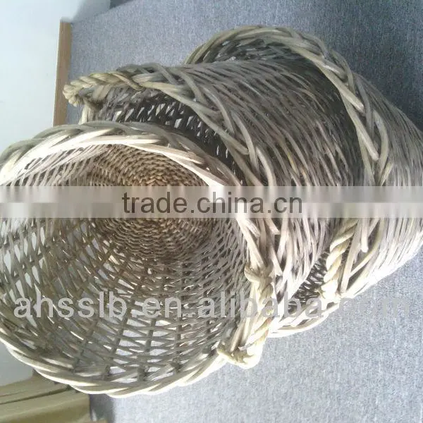Wholesale Cheap Classic Willow Firewood Basket photo-2