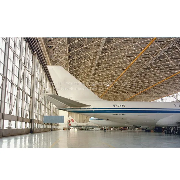 LF Prefab Steel Structure Metal Frame Hangar Building