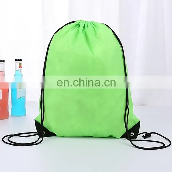 Custom Polyester Gym Back Bags Shoulder With Your Logo photo-5