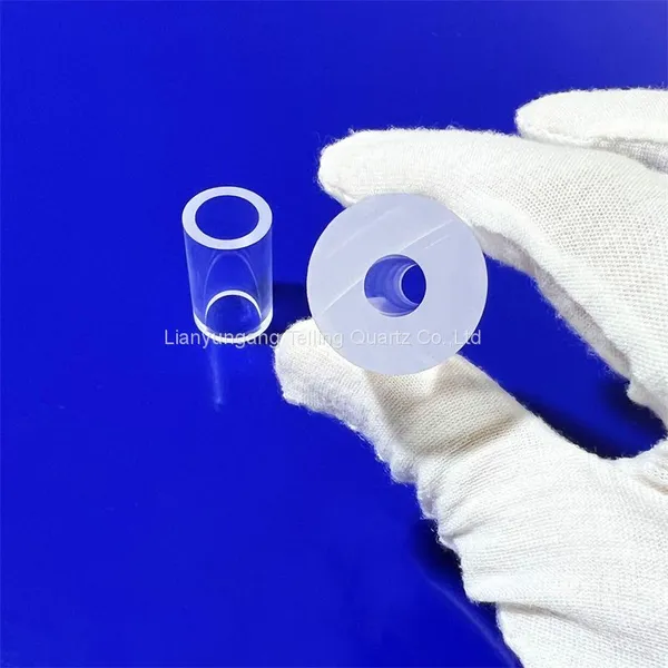Thick Wall Quartz Glass Tube Clear Quartz Tube photo-2