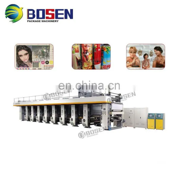 BS GAY-H Auto Registerl Rotogravure Soft Package Printing Press Machine photo-3