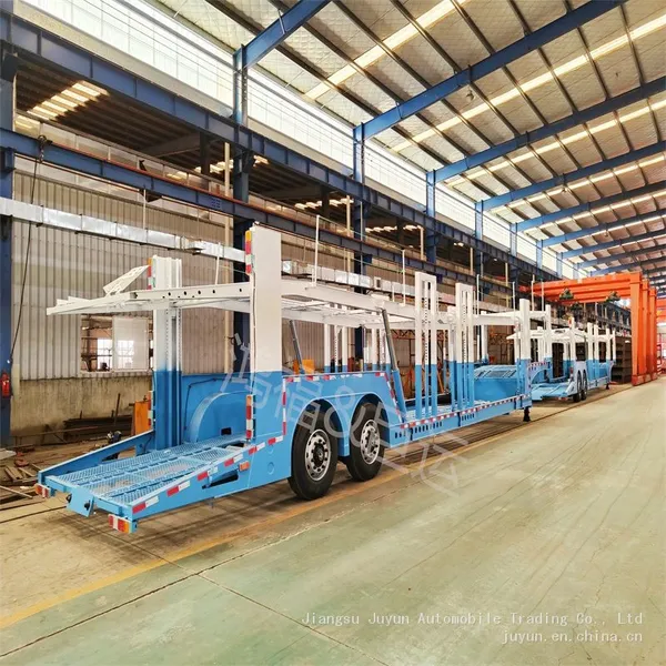Filipino Consigned Semi-trailer for Export to Filipino Sedan Transport Vehicles photo-2
