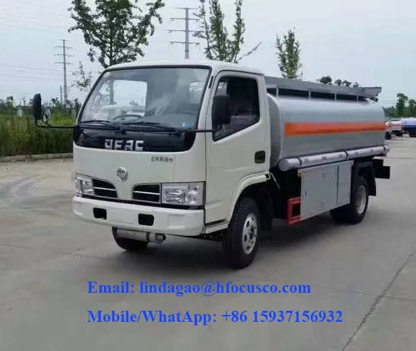 4X2 Dongfeng 5CBM Fuel Tank Truck photo-3