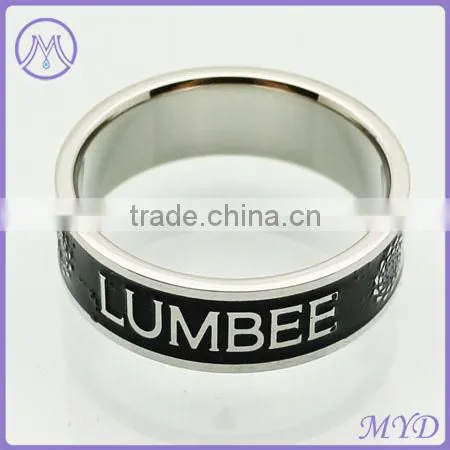 Modern Artificial Diamond 2014 Women Silver 316L Stainless Steel Ring photo-4