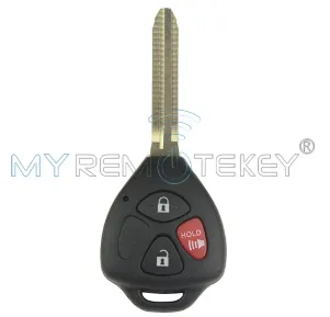 FCC HYQ12BDC HYQ12BBY 314.4Mhz Yaris Camry RAV4 Remote Key 3 Button Toy43 Blade GQ4-29T 315Mhz PN 89070-42670 89070-35170 photo-2