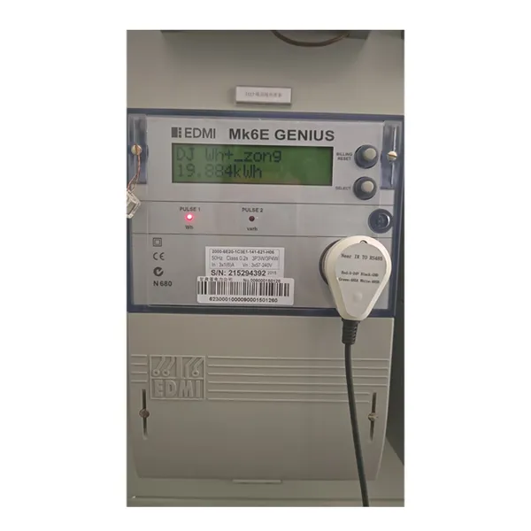 USB-to-Optical/Near-Infrared Meter Reader Communication Head for Import/Export Smart Electricity Meters With Strong Magnetic Adhesion - IEC photo-3
