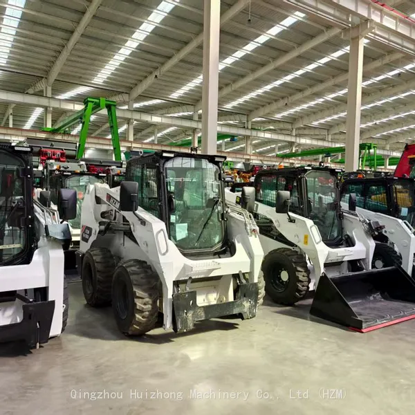 HZM Tracked Compact Skid Steer Loader for Sale Powerful and Durable Diesel Engine photo-2
