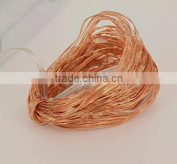 4.5v Battery Powered Led Mini Copper Wire String Lights for Decoration photo-4
