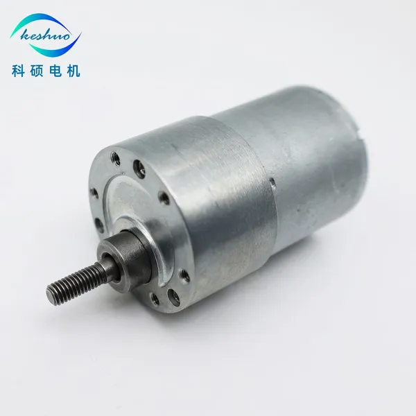 37GB-3530 High Torque DC Motor M5 Screw Shaft Factory Supply photo-3