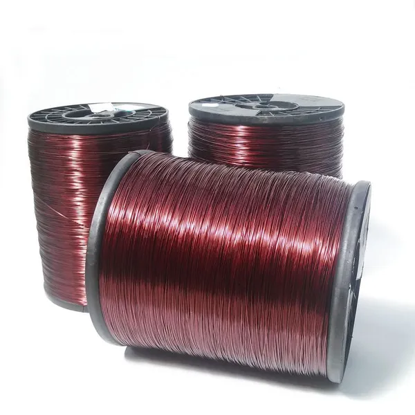 Aluminum Magnet Wire SWG 6-32 IEC-60317 Enameled Aluminum Round Wire for Fan Motor Electrical Materials Round Wire photo-2