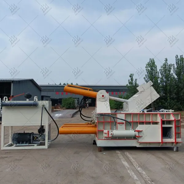 Top Selling Two RAM High Pressure Scrap Metal Baler photo-3