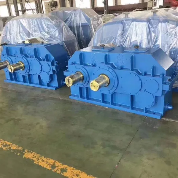 QY34D500 Cylindrical Gear Reducer High Efficiency Hard Tooth Surface Speed Reducer for Crane Winch photo-3