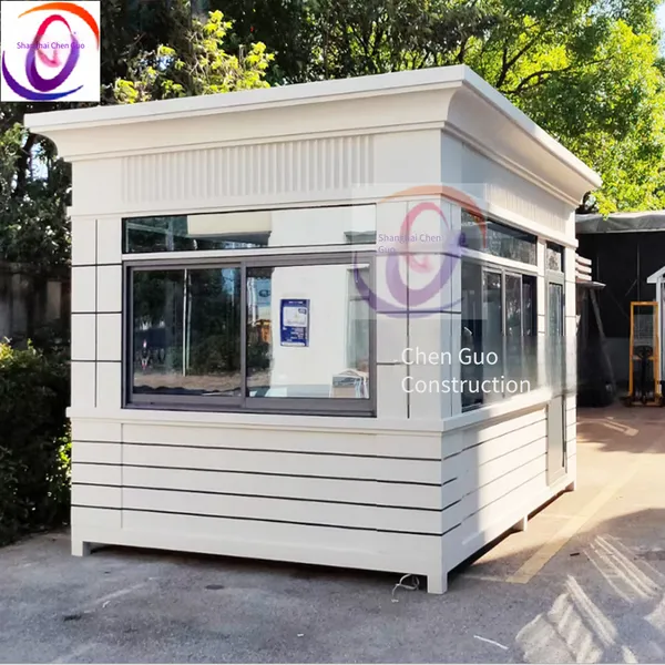 Special-shaped Security Rooms for Garden Gates; Urban Volunteer Service Kiosks and Stations; Custom-made Security Rooms for Garden Gates