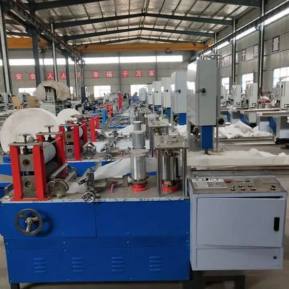 2 Color Napkin Paper Making Machine Folding Type for Napkin Production photo-3
