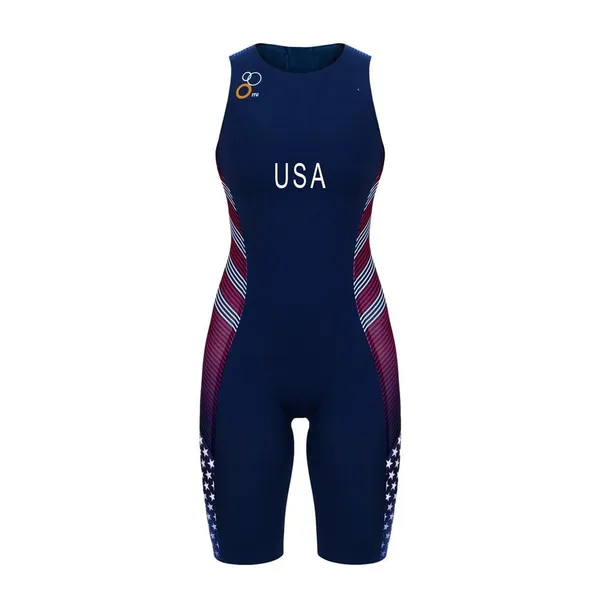 Custom Breathable Lightweight Men's Tri Suits Skinsuit Triathlon Long Distance Cycling Suit Seamless Cycling Wear photo-4