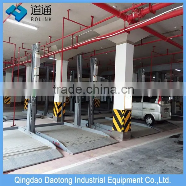 Scientific and Economical Mechanical Two Post Car Parking Lift Oem Parking photo-5