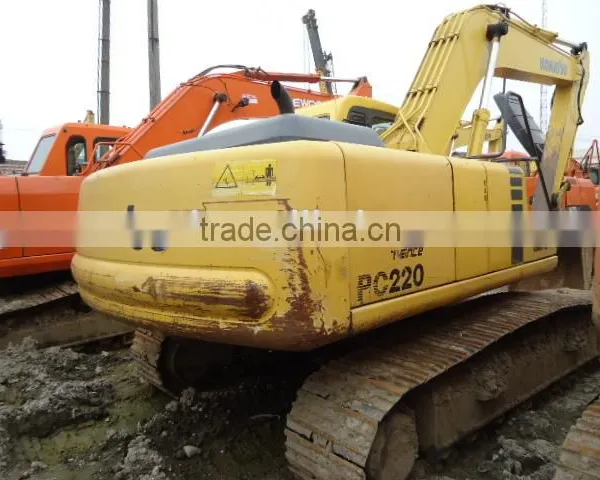 Strong Relibility Used Excavator Pc220-6 Oringinal Japan China for Cheap Sale in Shanghai photo-3