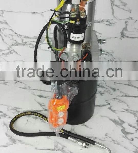 Customized 12v Hydraulic Power Pack Unit for Tipper Trailer photo-2