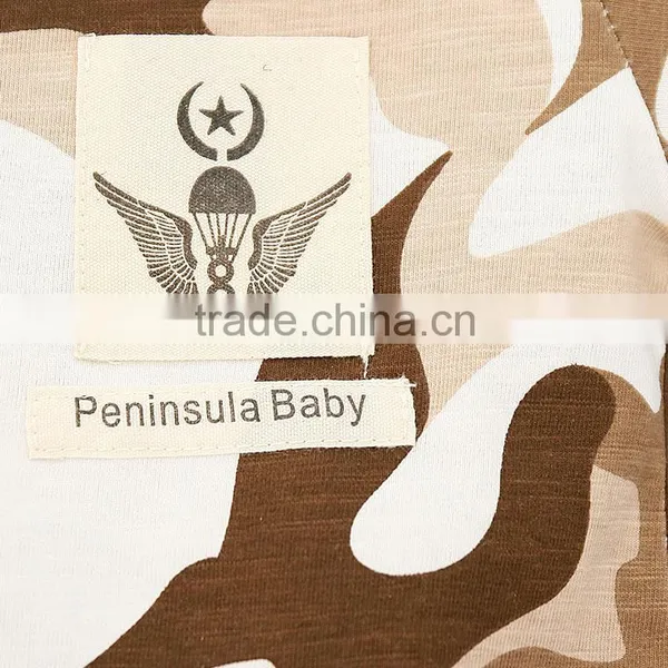 2016 Hot Sale Boutique Baby Romper Customized Cotton Short Sleeve Camouflage Costume Infant Todder Baby Rompers photo-5