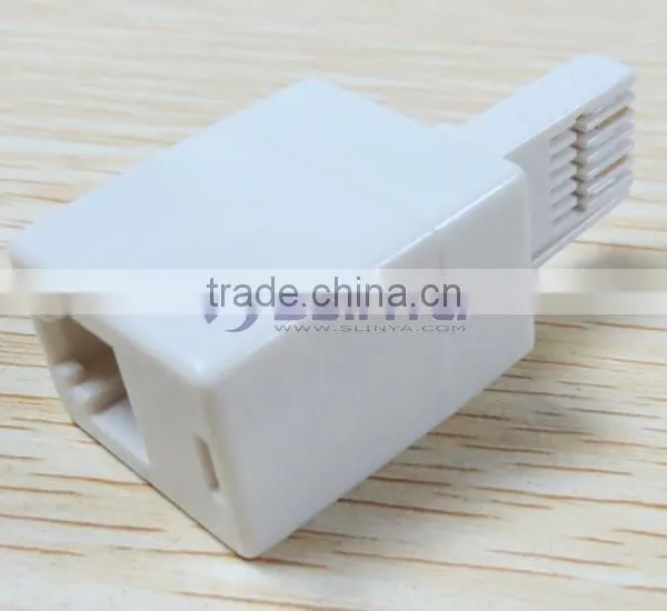 BT Phone Telephone Plug to RJ11 Socket Adaptor Convert Home Networking photo-6