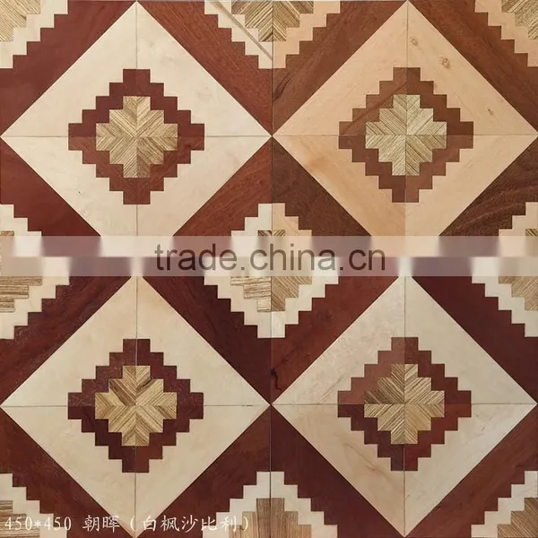 Popular Wood Flooring - Geometric Patterned Engineered Wood Flooring