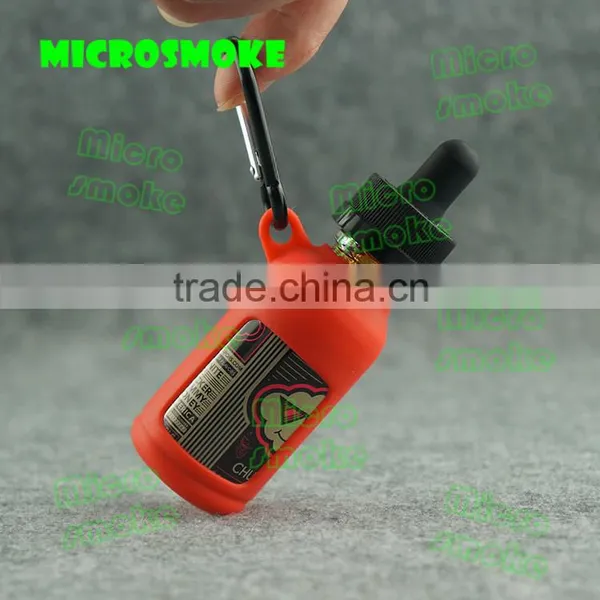 RHS Factory Price Glass 30ml Bottle Silicone Case, Silicone Rubber Skin for 30ml e Liquid Bottle photo-6