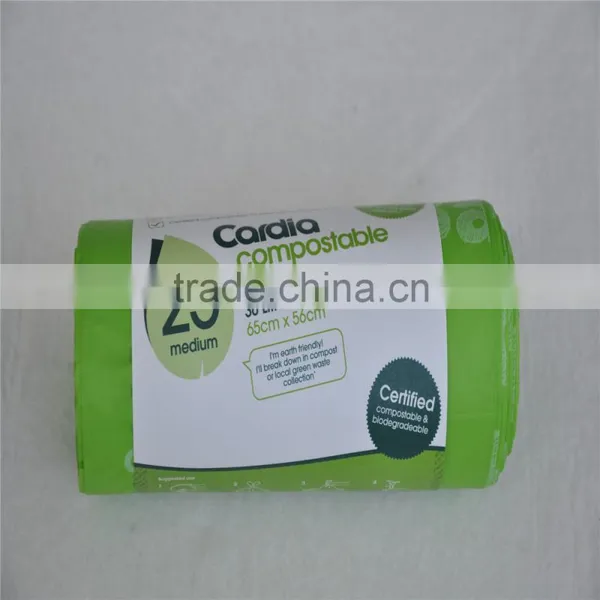 Disposable Biodegradable Corn Starch Star-sealed Waste Bags photo-5