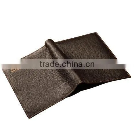 High Quality Factory Men's Genuine Leather Driver's License Wallet photo-3
