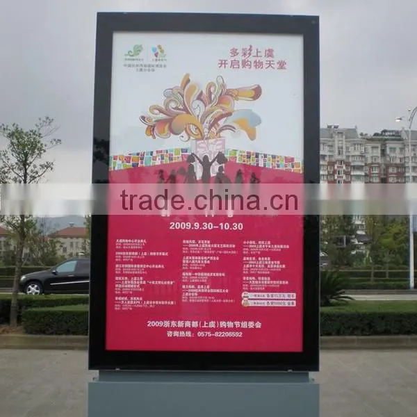 Edgelight AF11 Light Box Outdoor Waterproof Free Standing Advertising Single Side LED Light Box Made in OEM Factory photo-5