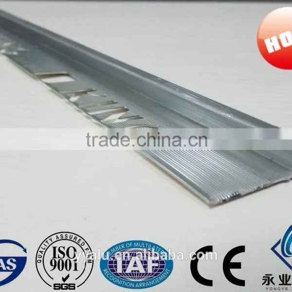 Aluminium punching ceramic tile corner trim