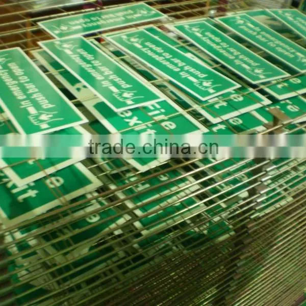 Glow in Dark Safety Signs Print Photoluminescent Safety Signs Print Lighted Safety Signs photo-4